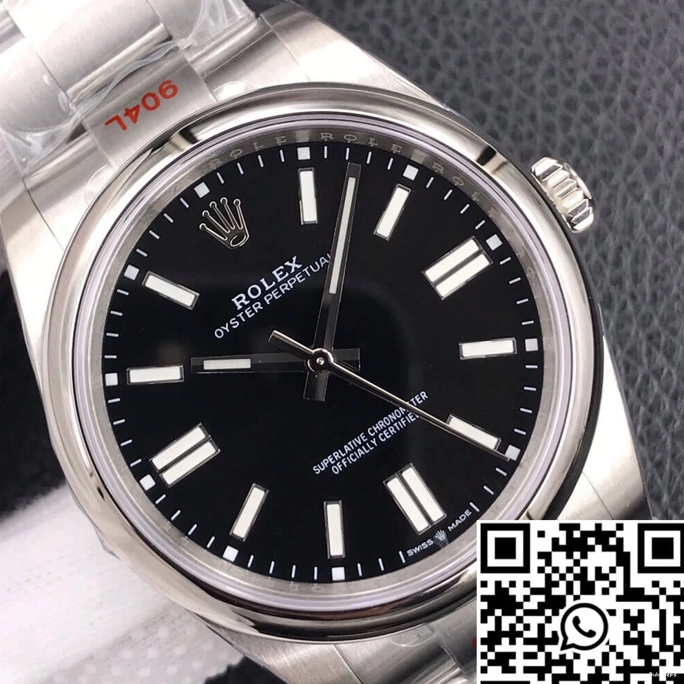 Rolex Factory 41MM M124300-0002 Perpetual EW Oyster Black Dial 0311